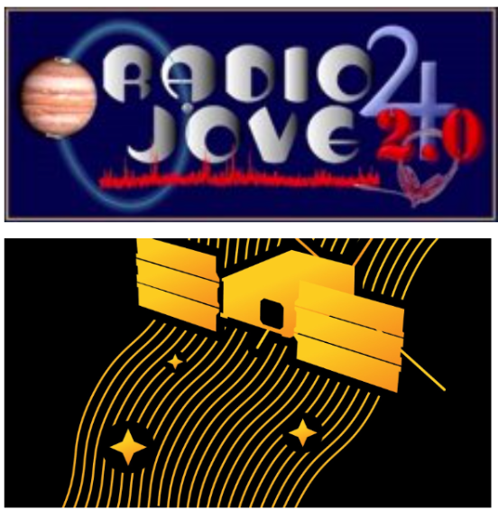 Radio Jove and SunRISE GRL logos
