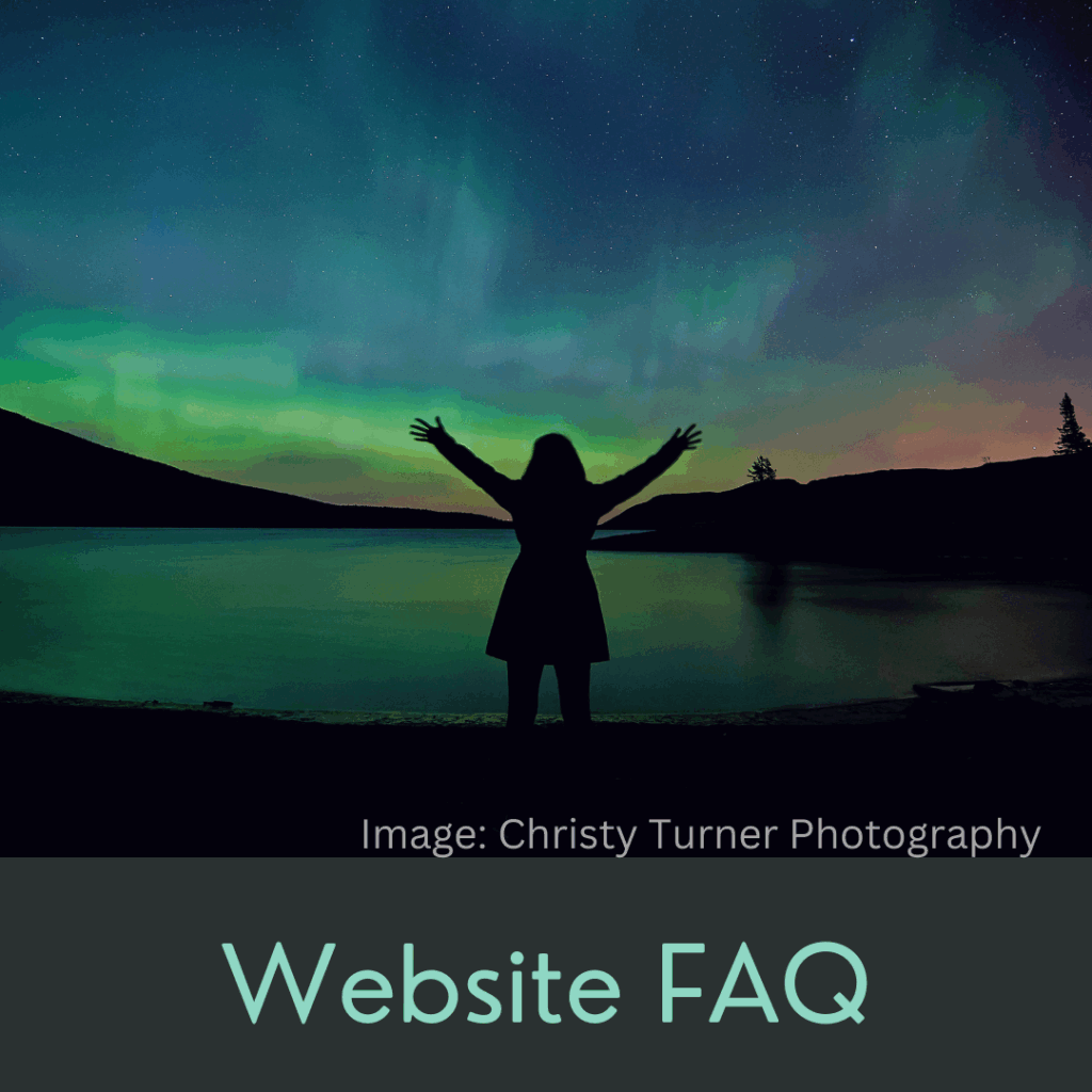 Button: Website FAQ